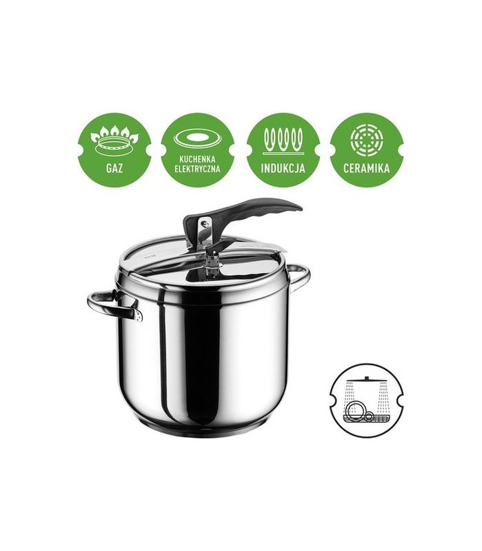 7 L Pressure Cooker Stainless Steel 