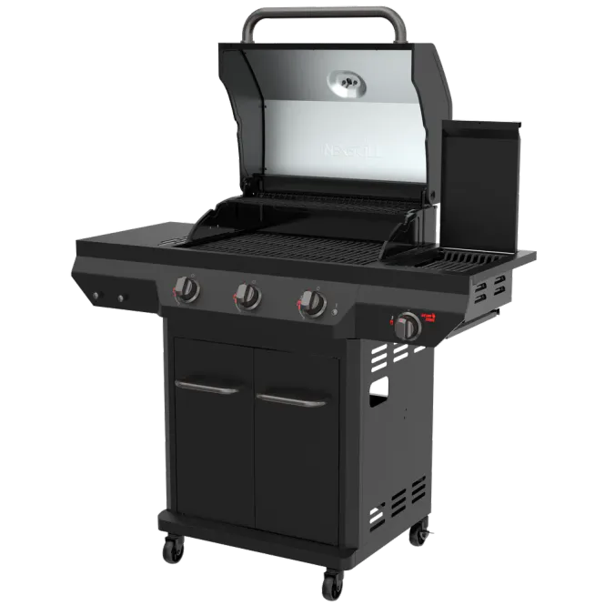 Hovedbilde Nexgrill Deluxe 3-Brenner Gassgrill Med Searing-Sone | Sort