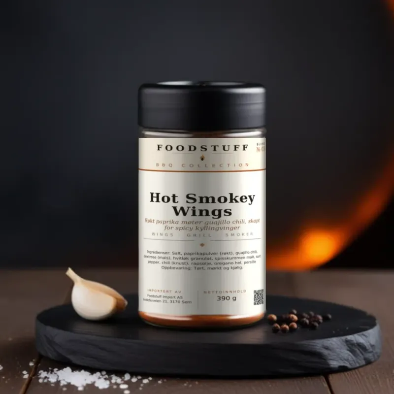 Foodstuff BBQ | Hot Smokey Wings | 390G