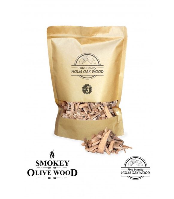 Hovedbilde Røykeflis av HolmEik Nº3 - Smokey Olive Wood