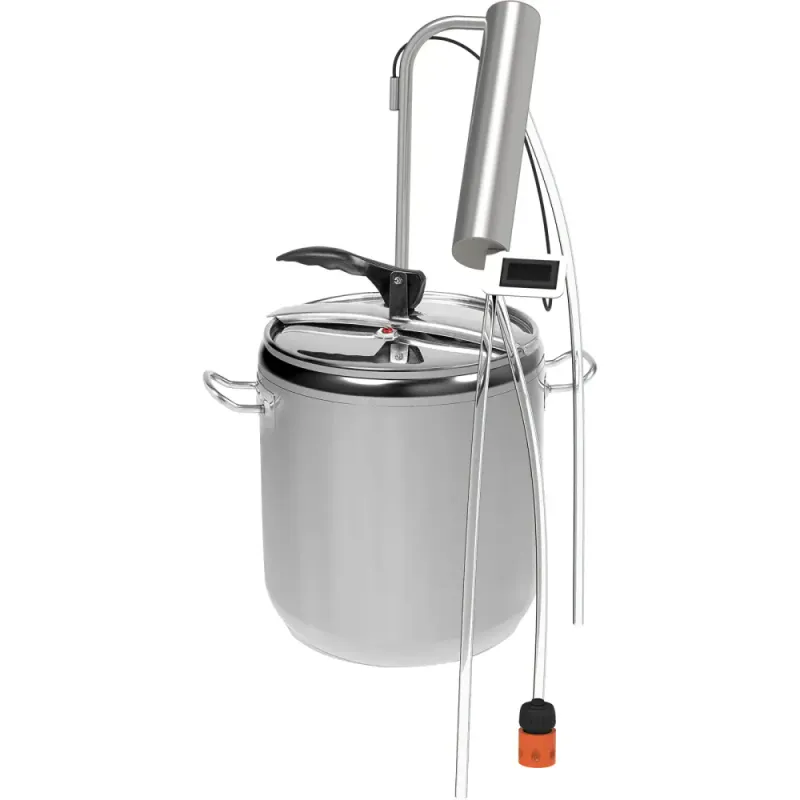 Still & Pressure Cooker - 17L Stainless Steel Distiller