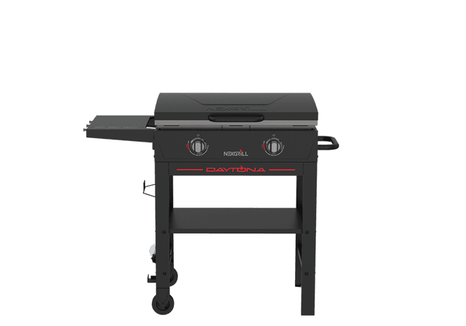 Hovedbilde Nexgrill 2-Brenner Plancha Gassgrill Med Vogn | Sort