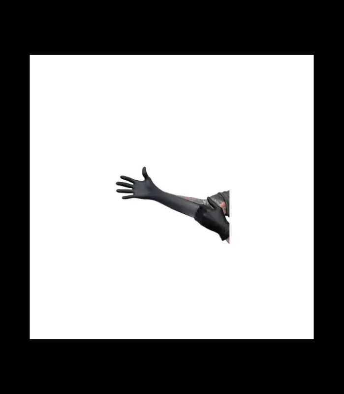 Engangshandsker Nitril (sorte) str. XL Pk. 100 stk