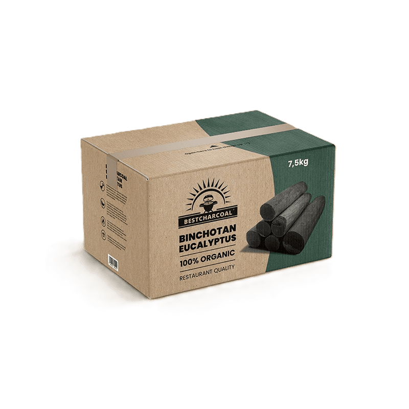 Binchotan Eucalyptus - 7.5kg White Charcoal
