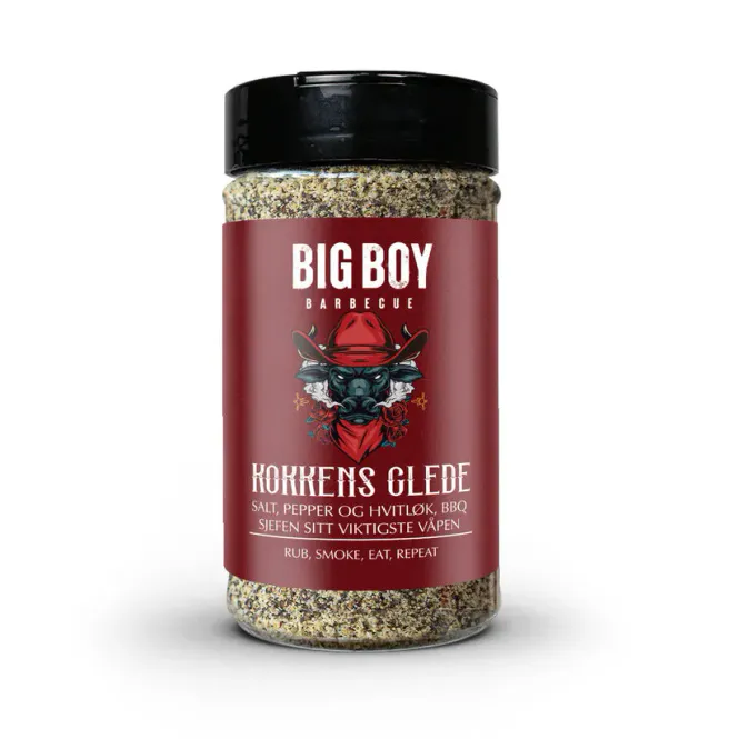 Hovedbilde Big Boy BBQ Kokkens glede 230gr