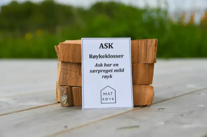 Hovedbilde Røykeklosser av Ask 1pk a 18stk