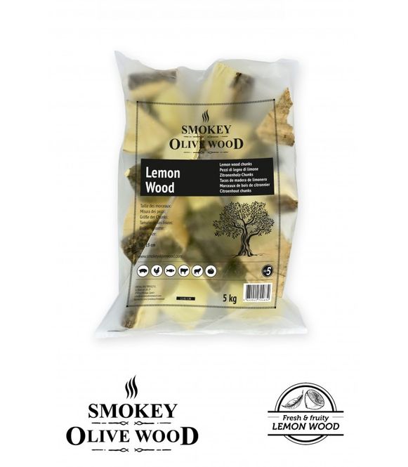 Main Image Wood Chunks Sitrontre Nº5 1,5kg - Smokey Olive Wood