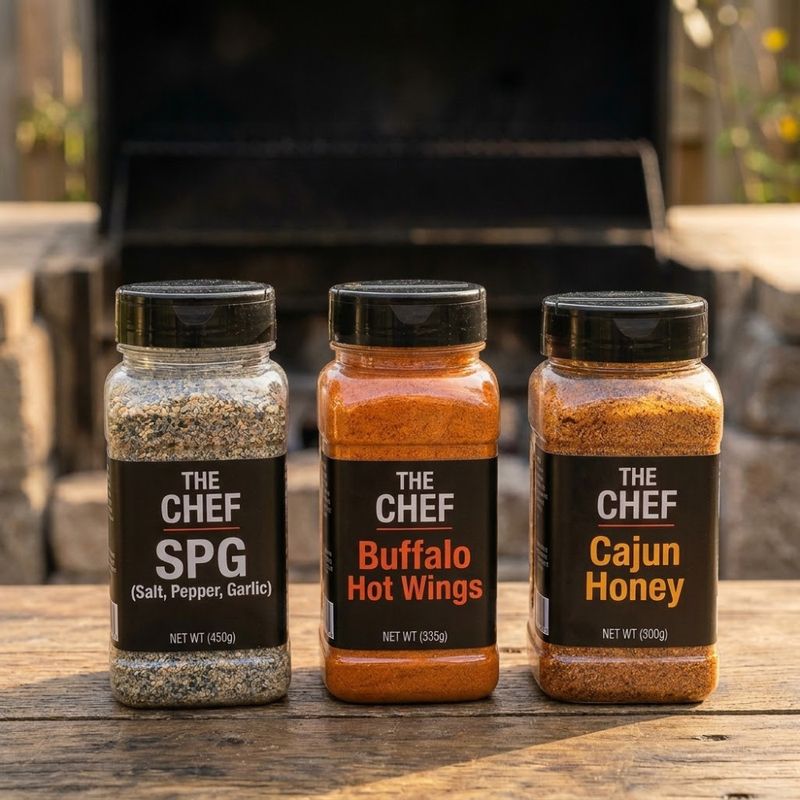 The Chef Krydderpakke | SPG, Buffalo & Cajun Honey