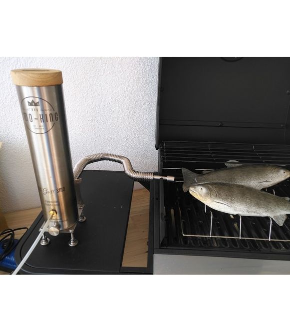 Hovedbilde Smo King Flexrør Rustfritt Stål 1m (For 2,3L)