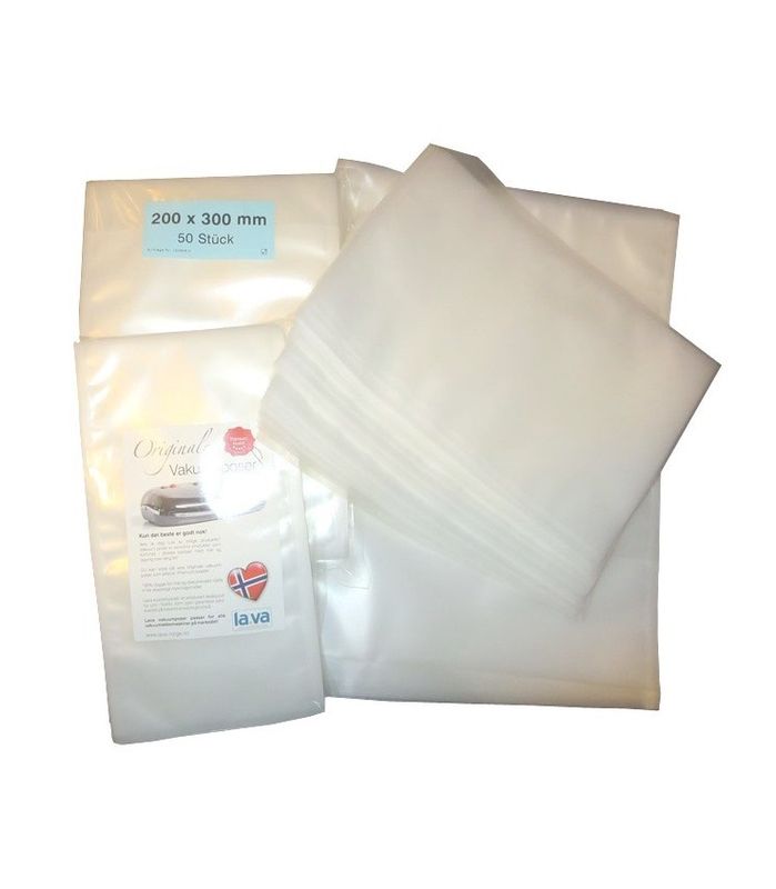500 LAVA Vakuumposer 20x30cm Ekstra tykk, 160my