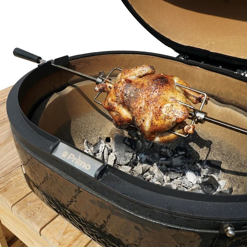 Primo Rotisserie for Oval LG 300 - Complete Kit