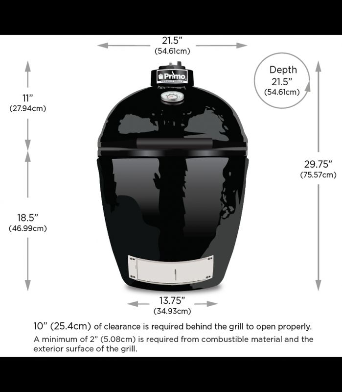 Primo Kamado Round All-In-One
