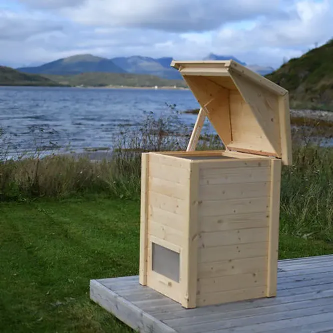 Hovedbilde Hobbyrøykeriet Normann komplett med røykutvikler